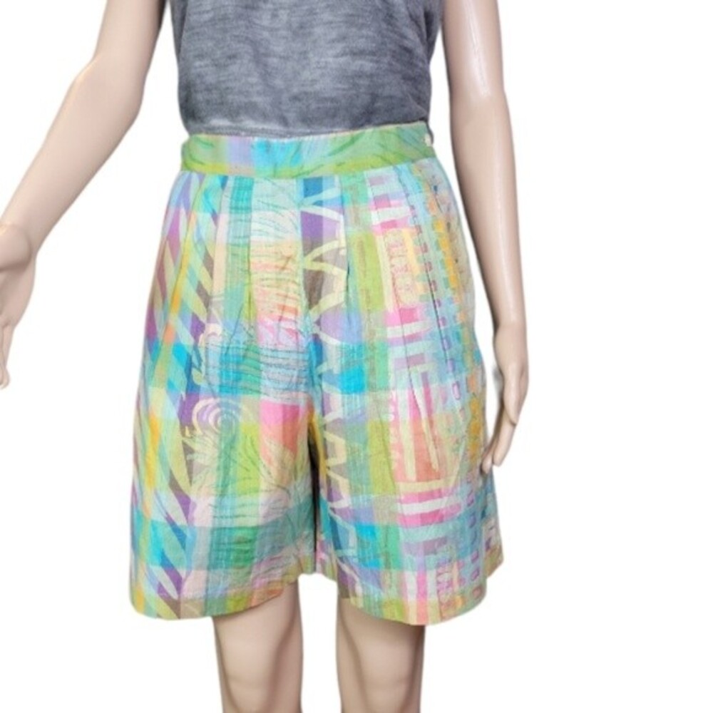 Michel Women's Summer Shorts Pull On Retro Cotton Size Multicolor 9/10 shorts